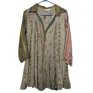 VRISA Multi color printed dress